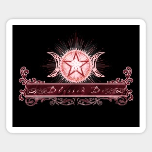 Blessed Be - Red Edition - Version 2 Magnet